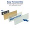 The Mighty Badge Badge Kit, Magnetic, Inkjet, Reusable, 1"x3", 10/PK, Gold 5PK AVE71203 - alternate 5